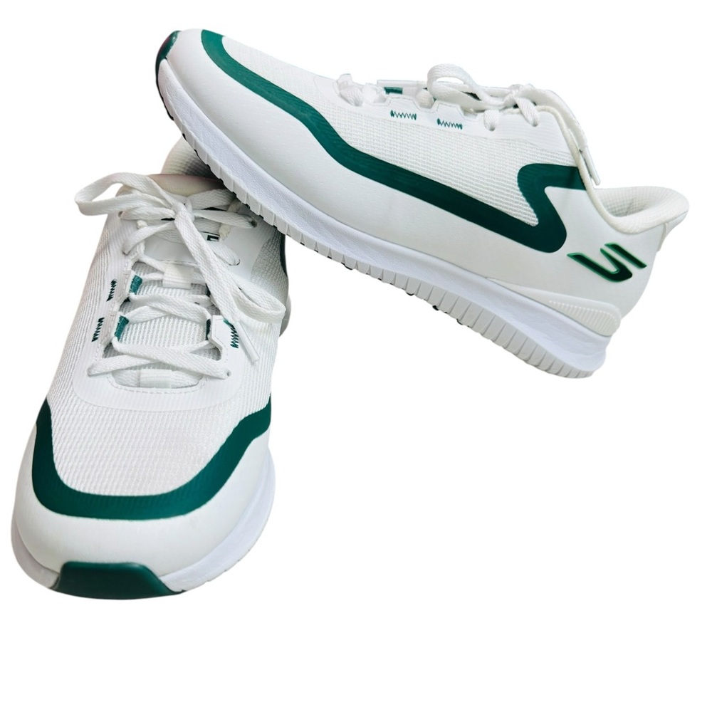 Skechers GO GOLF Slip-Ins Men’s Golf  White Green Size 8.5 Waterproof
